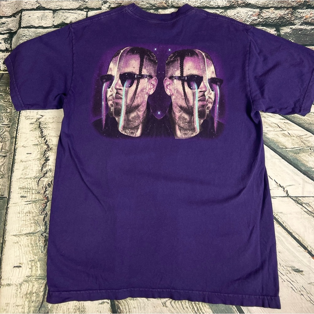 2019 Chris Brown Indigoat Tour‎ Shirt RARE Mens Size M